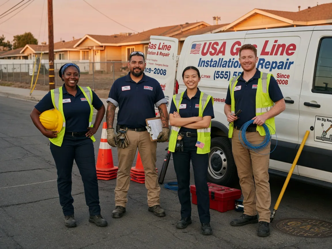 Gas Line Installation company in Kensington, KS